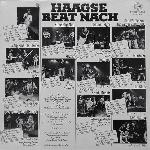 Various : Haagse Beat Nach Live (2xLP, Dif)