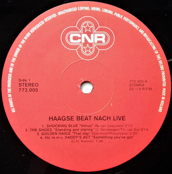 Various : Haagse Beat Nach Live (2xLP, Dif)