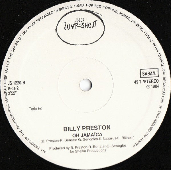 Billy Preston : If You Let Me Love You (12")