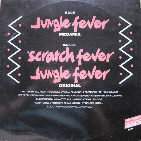 Kinkina : Jungle Fever (1987 Megamixes) (12")
