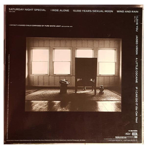 Lee Clayton : Naked Child (LP, Album, RE)