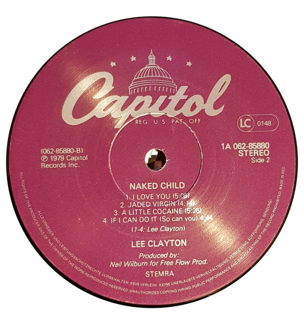 Lee Clayton : Naked Child (LP, Album, RE)