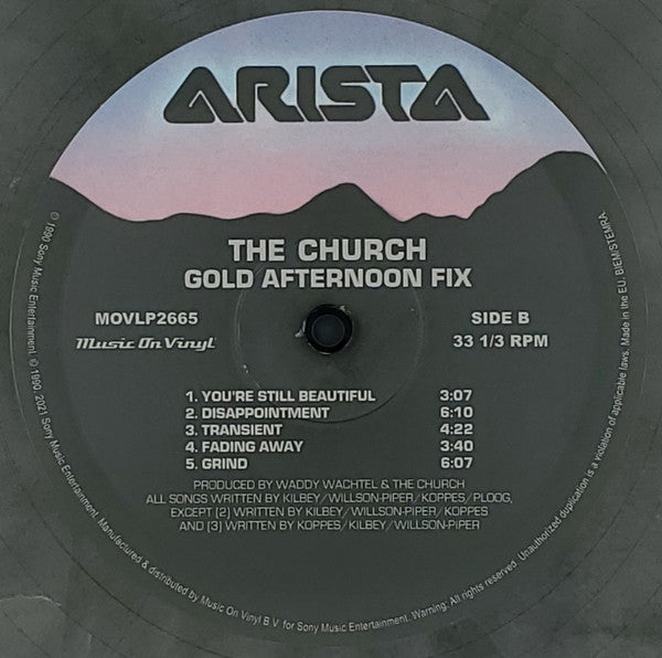 The Church : Gold Afternoon Fix (LP, Album, Ltd, Num, RE, Gol)
