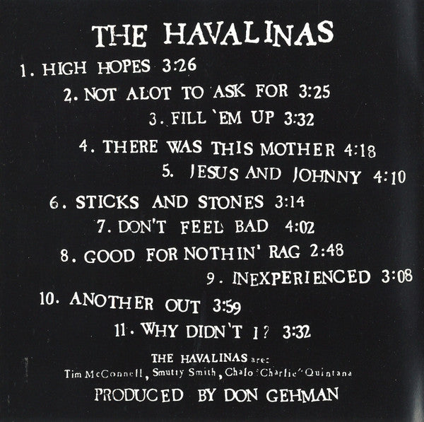 The Havalinas : The Havalinas (CD, Album)