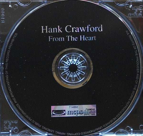 Hank Crawford : From The Heart (CD, Album)
