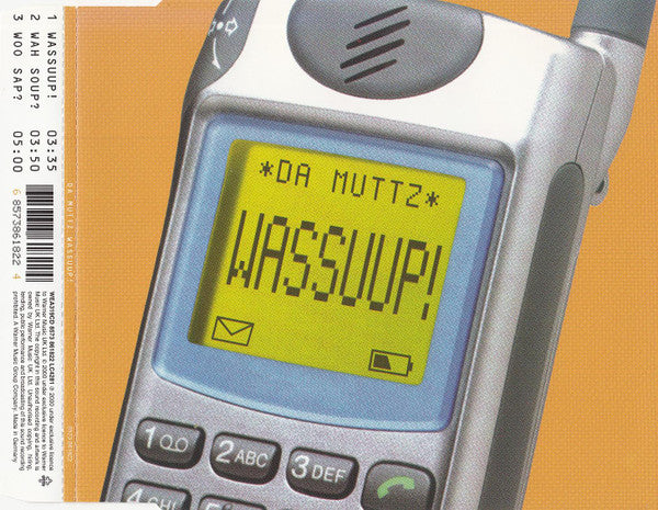 Da Muttz : Wassuup! (CD, Maxi)