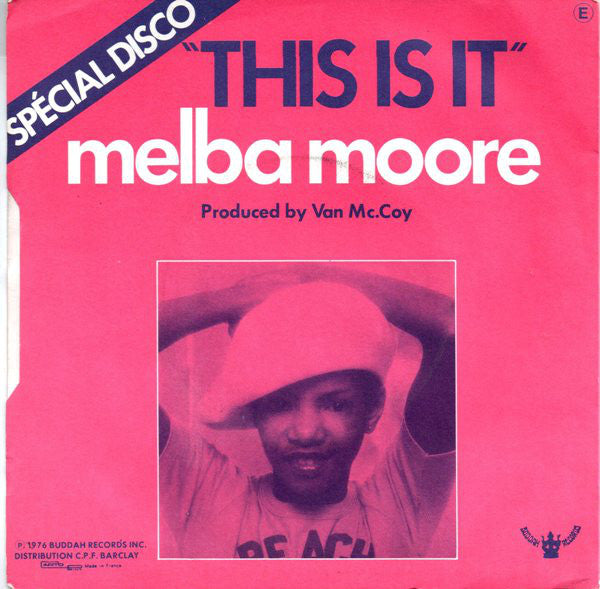 Melba Moore : This Is It (7", Single)