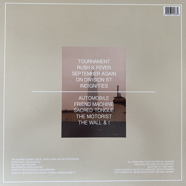 Nation Of Language : Introduction, Presence (LP, Ltd, RP, Gre)