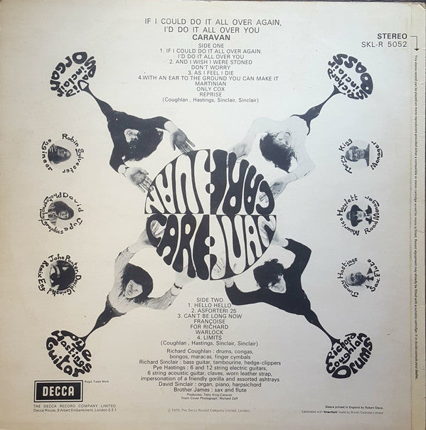 Caravan : If I Could Do It All Over Again, I'd Do It All Over You (LP, Album, RP)