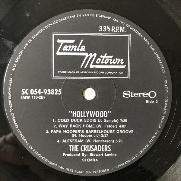 The Crusaders : Hollywood (LP, Album)