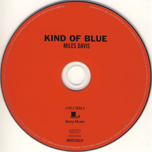 Miles Davis : Kind Of Blue (CD, Album, RE, RM)
