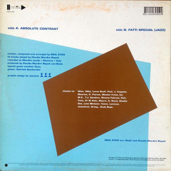 Soul Etico : Two Hearts Together (12")