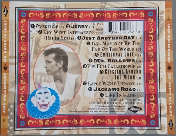 John Cougar Mellencamp : Mr. Happy Go Lucky (CD, Album)