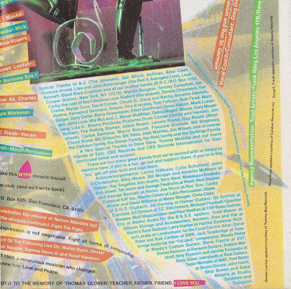 Living Colour : Time's Up (CD, Album)