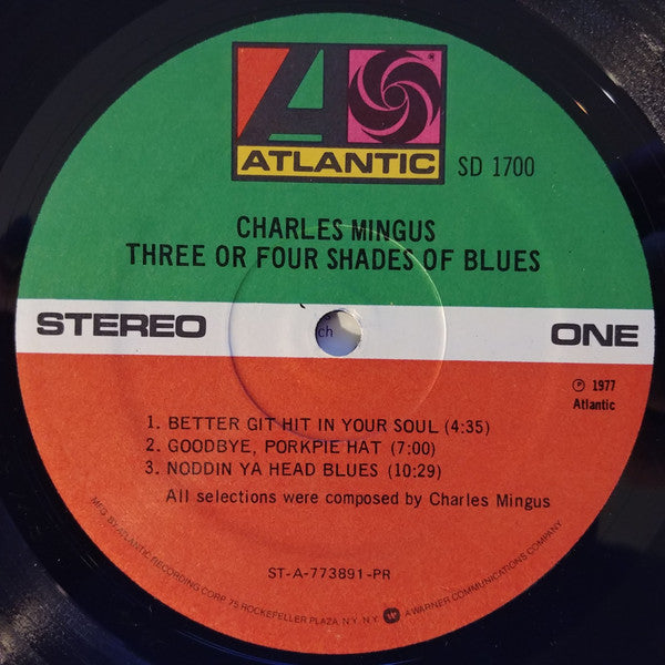 Charles Mingus : Three Or Four Shades Of Blues (LP, Album, PR )