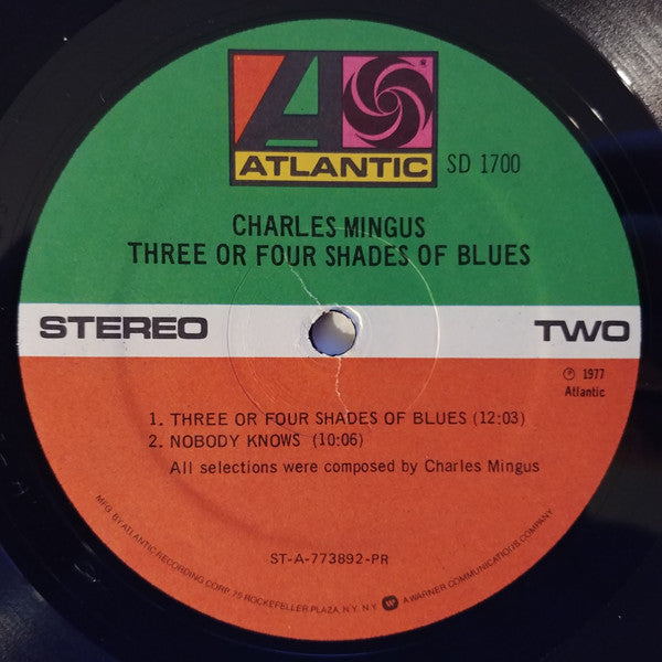 Charles Mingus : Three Or Four Shades Of Blues (LP, Album, PR )
