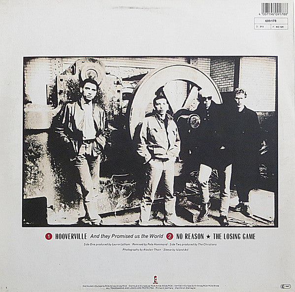 The Christians : Hooverville (And They Promised Us The World) (12", Maxi)