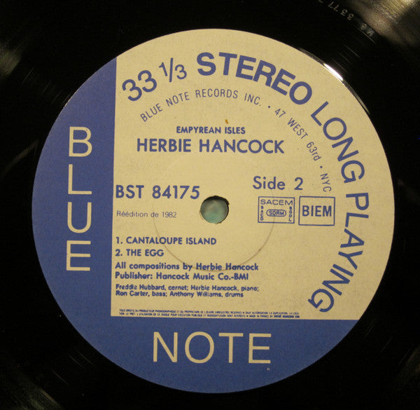 Herbie Hancock : Empyrean Isles (LP, Album, RE)