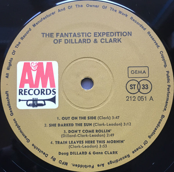 Dillard & Clark : The Fantastic Expedition Of Dillard & Clark (LP, Album)