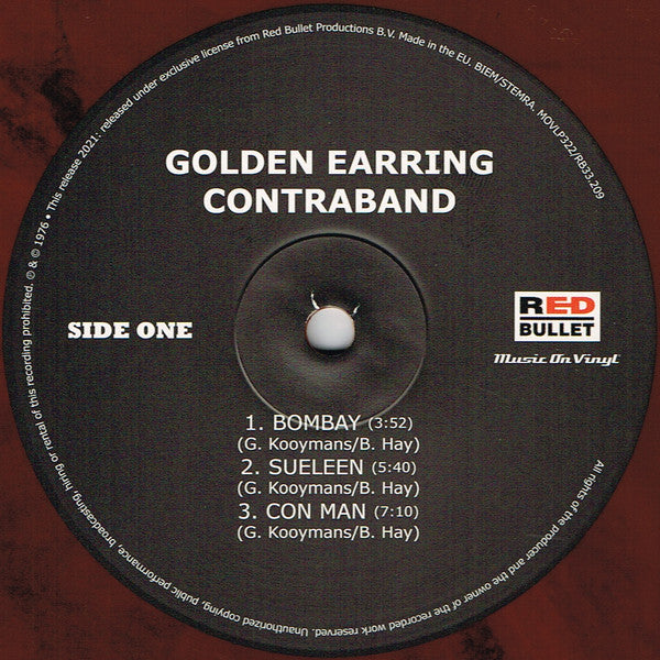 Golden Earring : Contraband (LP, Album, Ltd, RE,  "S)