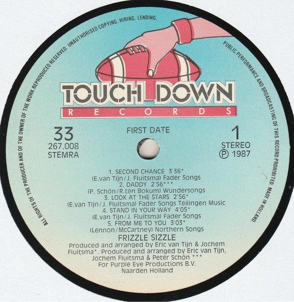 Frizzle Sizzle : First Date (LP, Album)