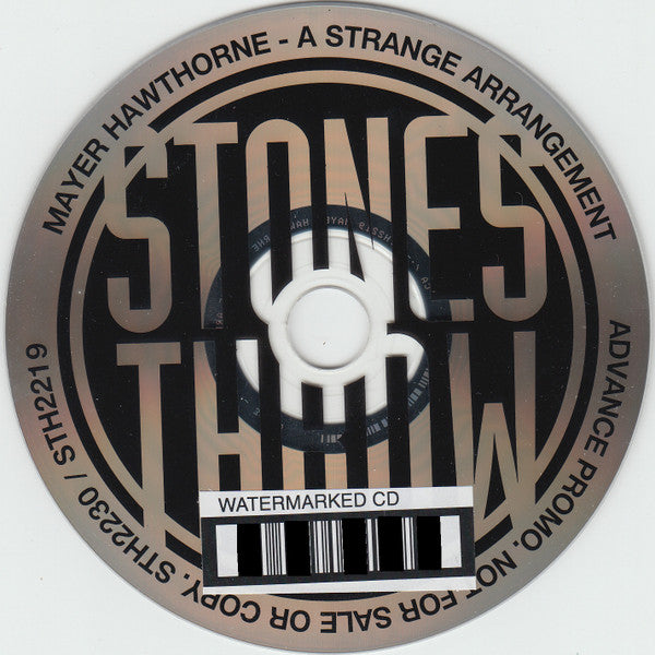 Mayer Hawthorne : A Strange Arrangement (CD, Advance, Album, Copy Prot., Promo)