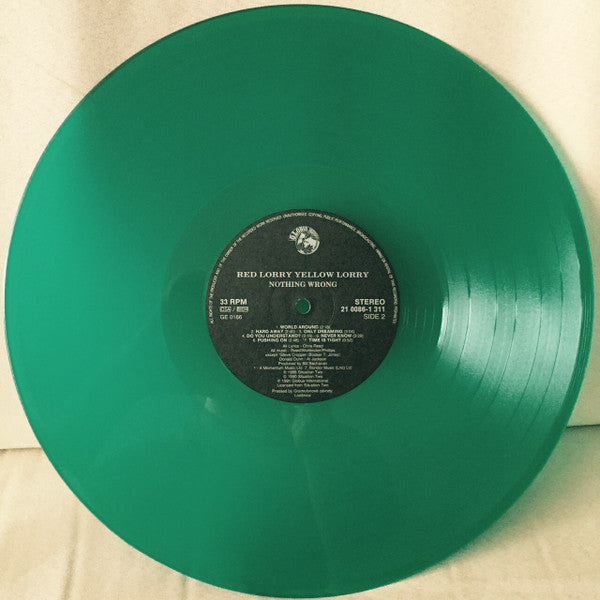Red Lorry Yellow Lorry : Nothing Wrong (LP, Album, RE, Gre)