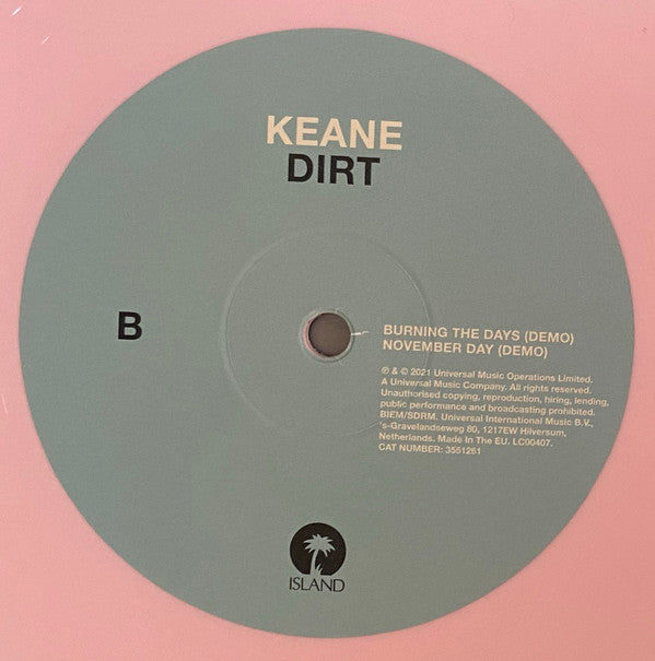Keane : Dirt (12", EP, RSD, Ltd, Pin)