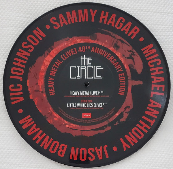 Sammy Hagar & The Circle : Heavy Metal [Live] 40th Anniversary Edition (12", RSD, Single, Ltd, Pic)