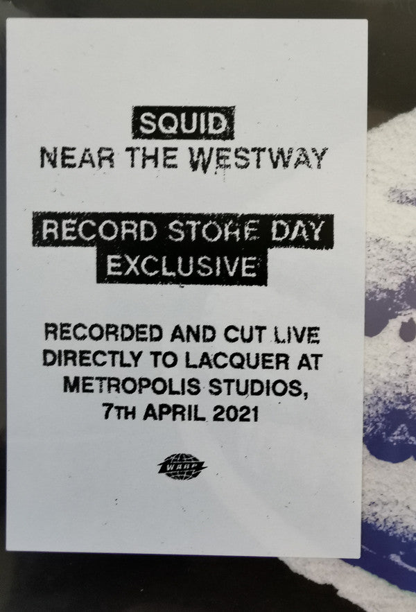 Squid (29) : Near The Westway (12", RSD, Single, Ltd)