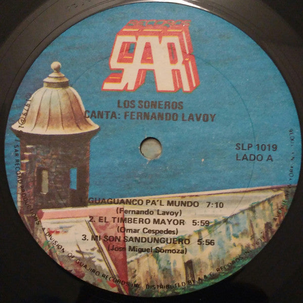 Fernando Lavoy Y Los Soneros Canta... Fernando Lavoy : Los Soneros (LP, Album)