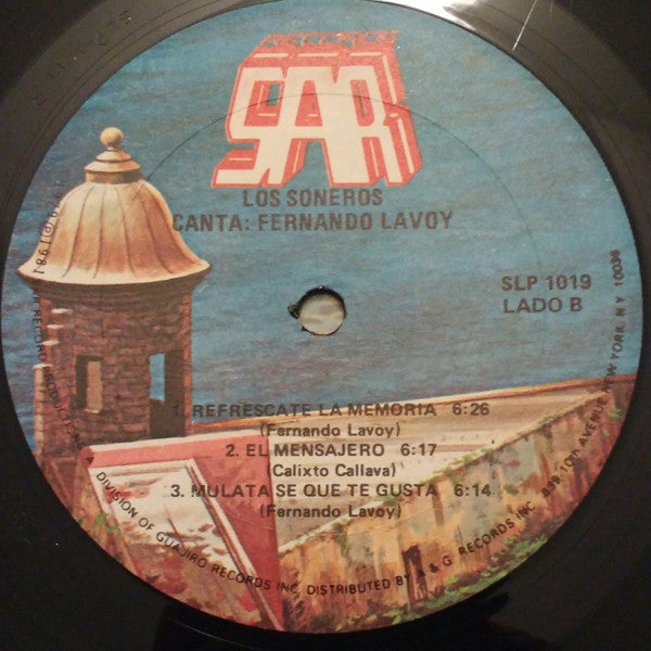Fernando Lavoy Y Los Soneros Canta... Fernando Lavoy : Los Soneros (LP, Album)