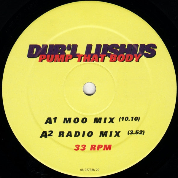 Dub'l Lushus : Pump That Body (12")