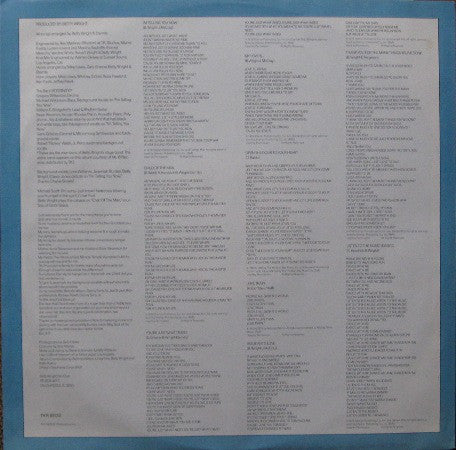 Betty Wright : Betty Travelin' In The Wright Circle (LP, Album)