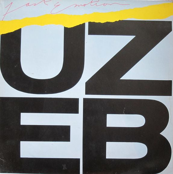 UZEB : Fast Emotion (LP, Album)