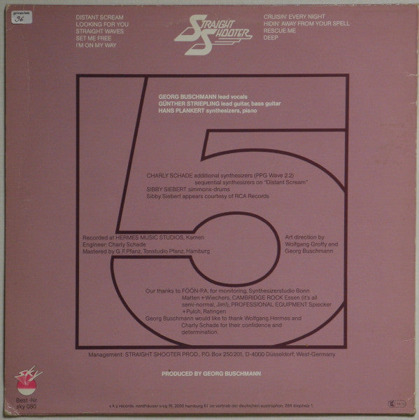 Straight Shooter : 5 (LP, Album)