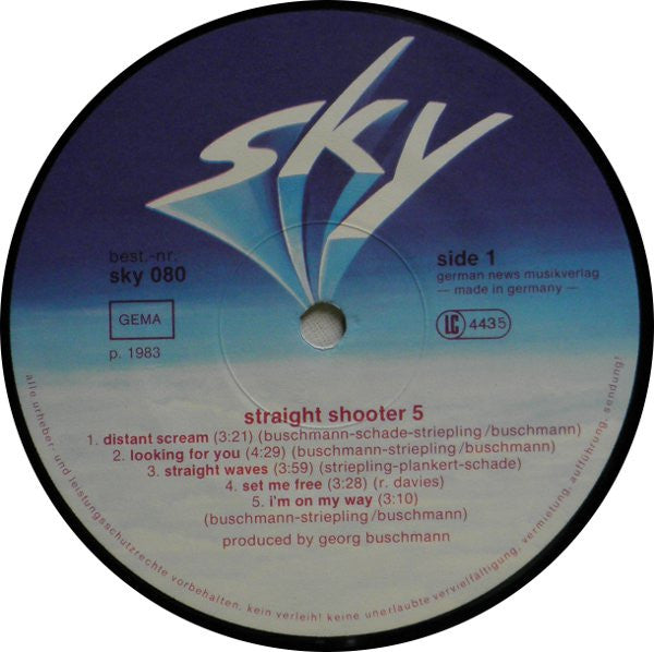 Straight Shooter : 5 (LP, Album)