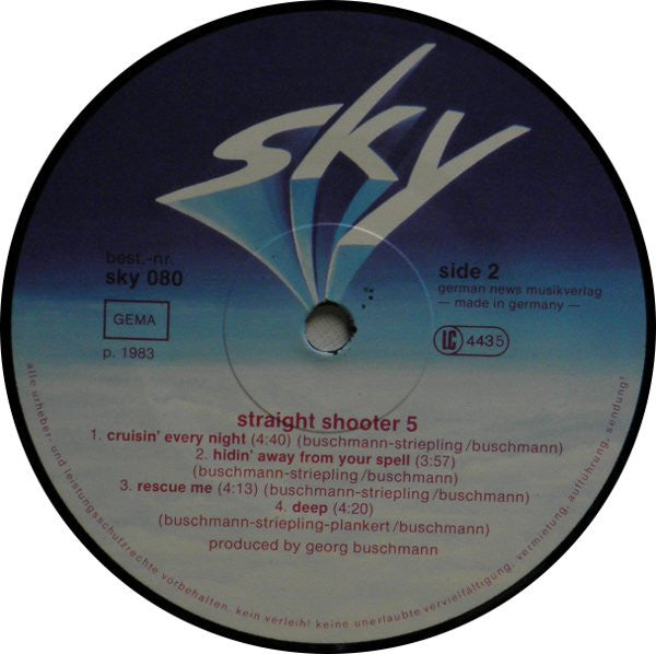 Straight Shooter : 5 (LP, Album)