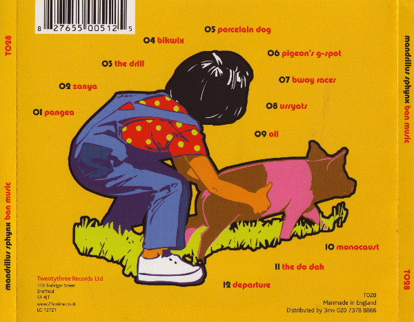 Mandrillus Sphynx : Ban Music (CD, Album)