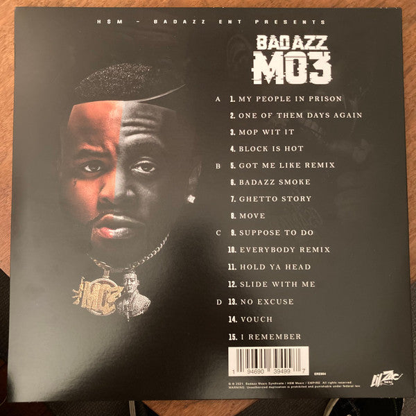 Boosie Badazz, Mo3 : Badazz MO3 (2xLP, Gol)