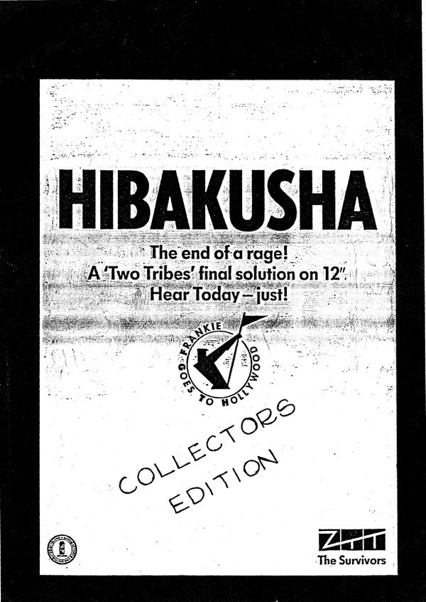 Frankie Goes To Hollywood : Two Tribes (Hibakusha) (12", Single, Ltd)