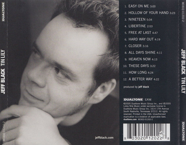 Jeff Black : Tin Lily (CD, Album)