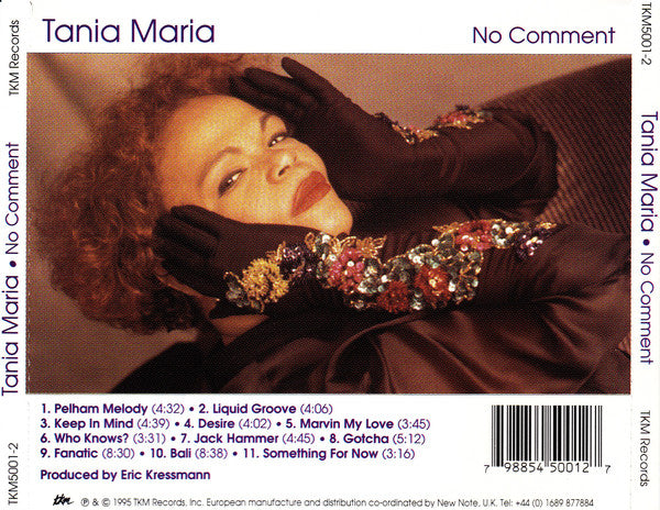 Tania Maria : No Comment (CD, Album)