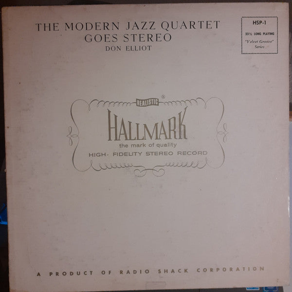 Don Elliott : The Modern Jazz Quartet Goes Stereo (LP)
