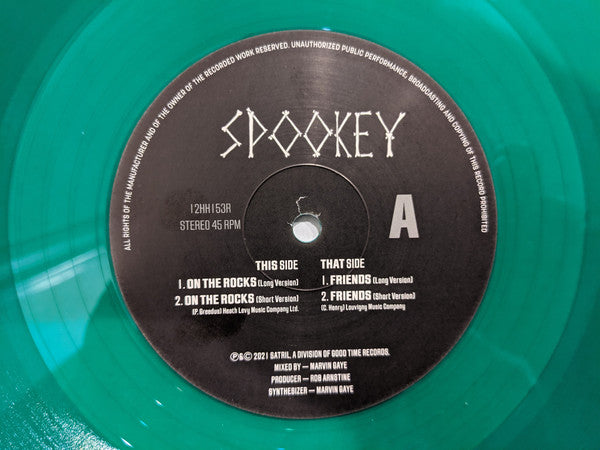 Spookey : On The Rocks (12", Ltd, Num, RE, Gre)