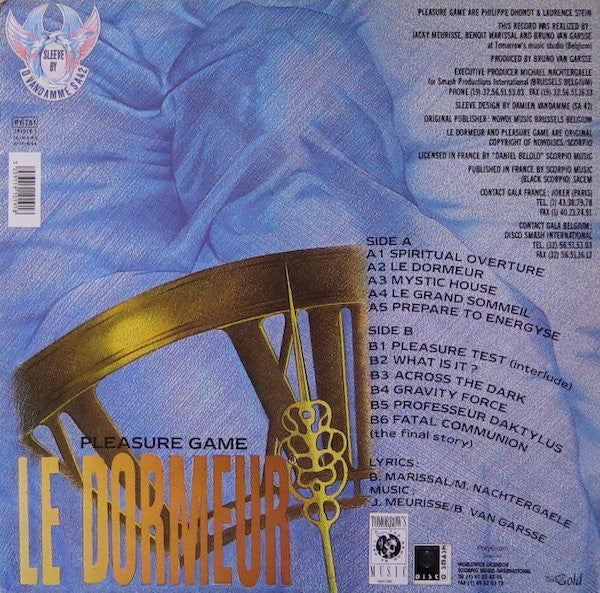 Pleasure Game : Le Dormeur (LP, Album)