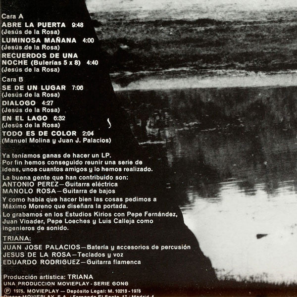 Triana (2) : Triana (LP, Album, RP, Gat)