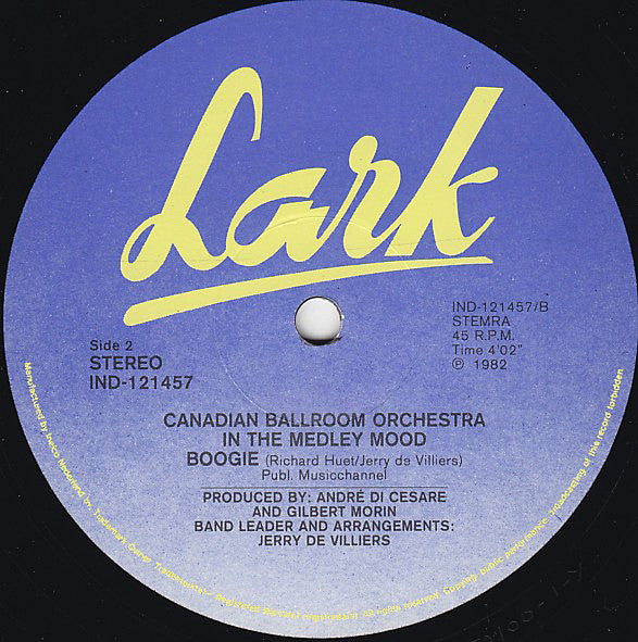 Ballroom Orchestra : In The Medley Mood (12")