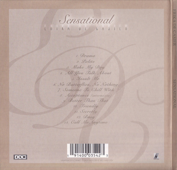 Erika de Casier : Sensational (CD, Album)