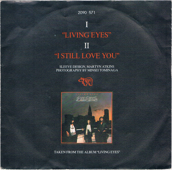 Bee Gees : Living Eyes (7", Single)